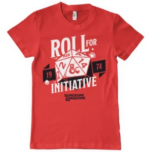 Dungeons & Dragons Roll for initiative tričko