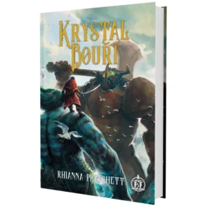 Krystal bouří – obálka knihy