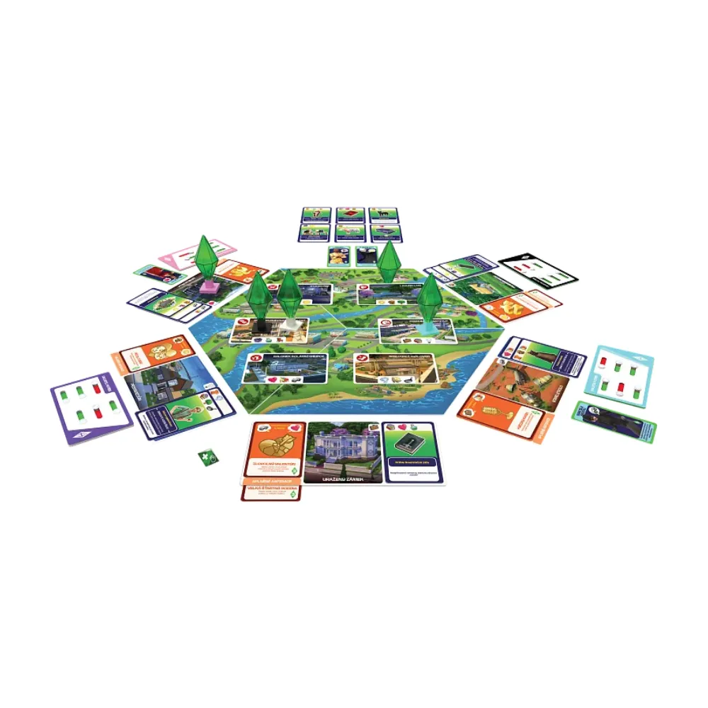 The Sims: Desková hra obsah balenia