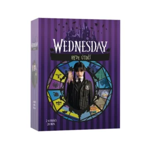 Wednesday: Hyde útočí – krabica spoločenskej hry zo sveta Wednesday