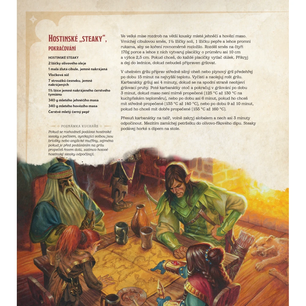 D&D Hostina hrdinov – kuchárska kniha - strana 2