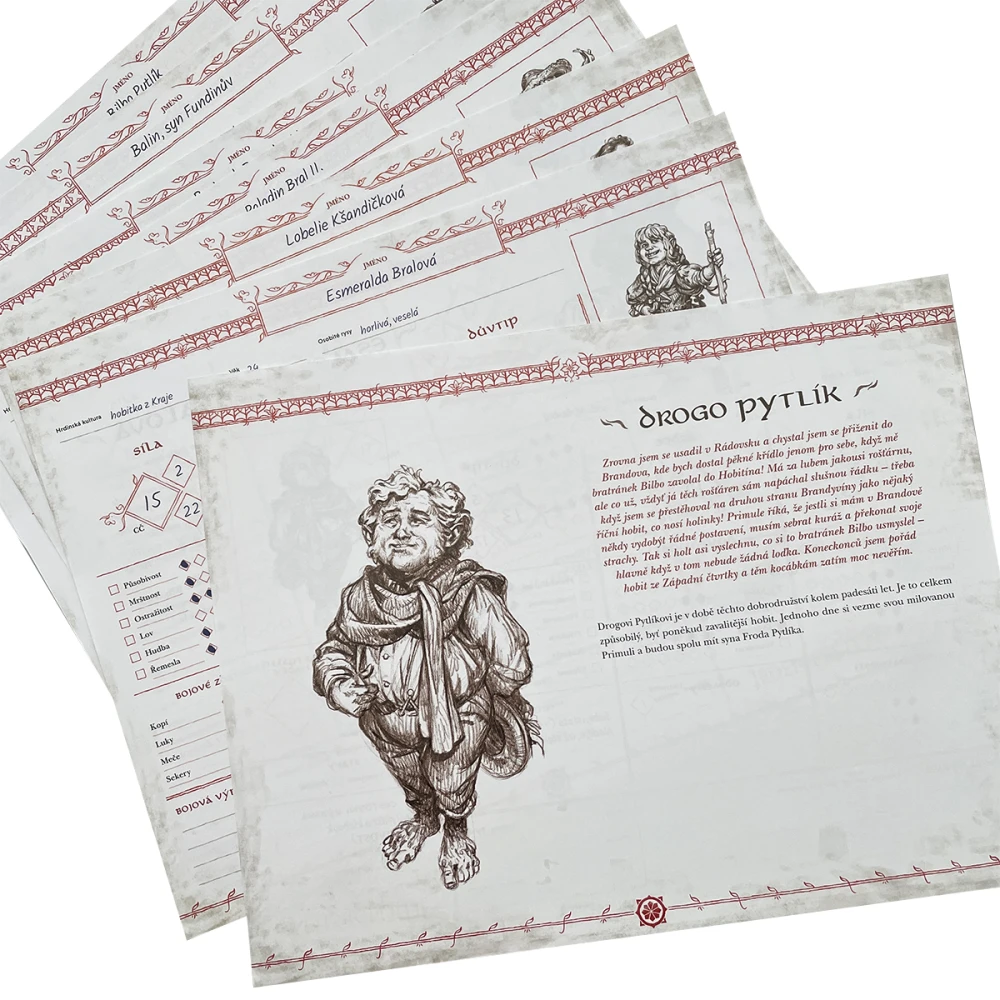 Jeden prsten RPG: Úvod do hry, CS