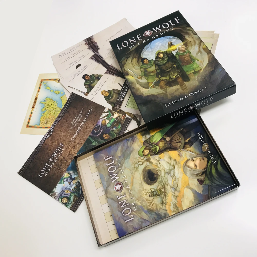 Lone Wolf – hra na hrdiny, obsah balenia 2
