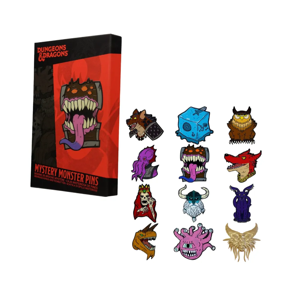 Dungeons & Dragons 50. výročie – Mystery Pin, varianty